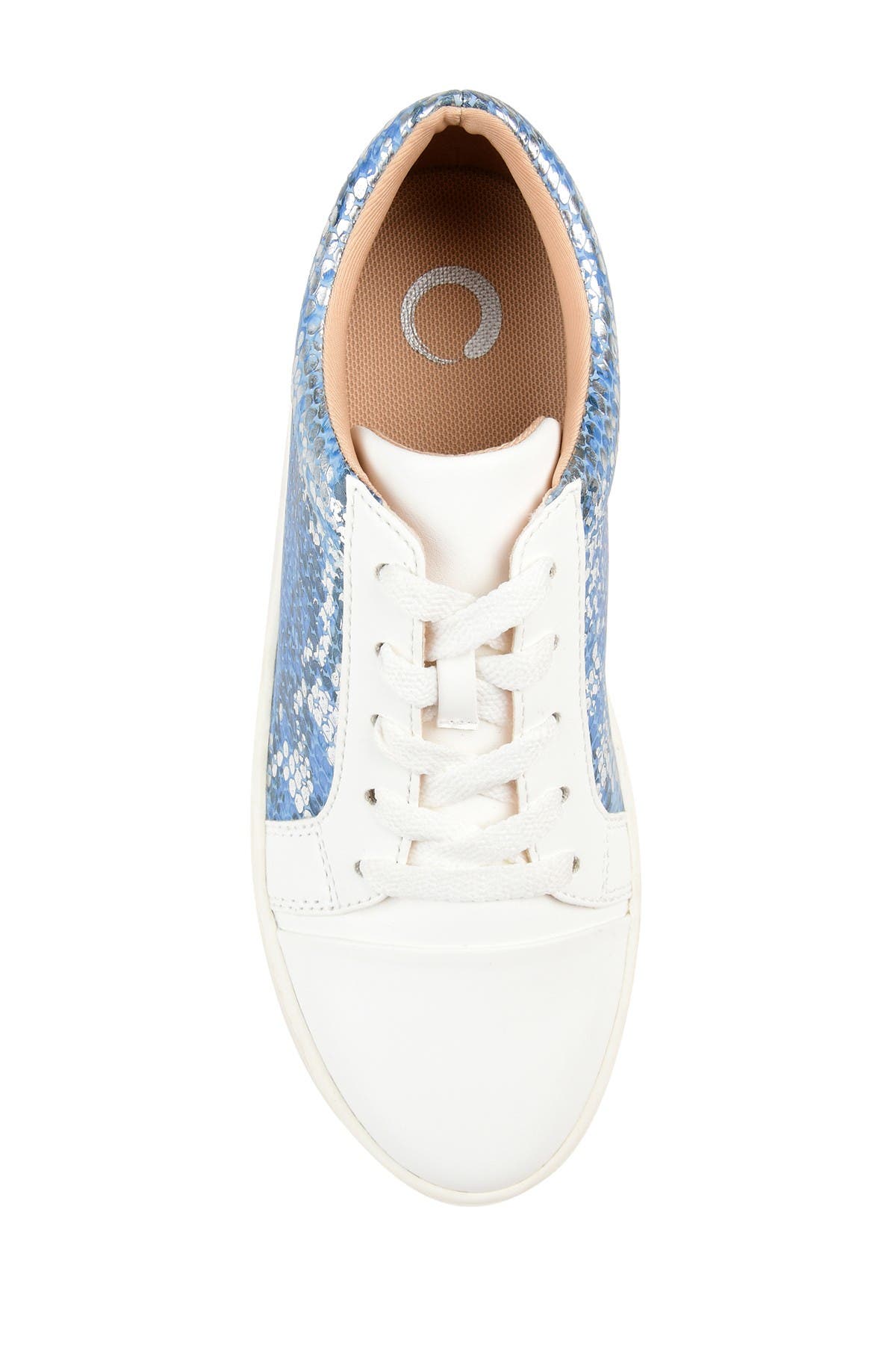 Journee Collection Lynz Sneaker, Alternate, color, Blue