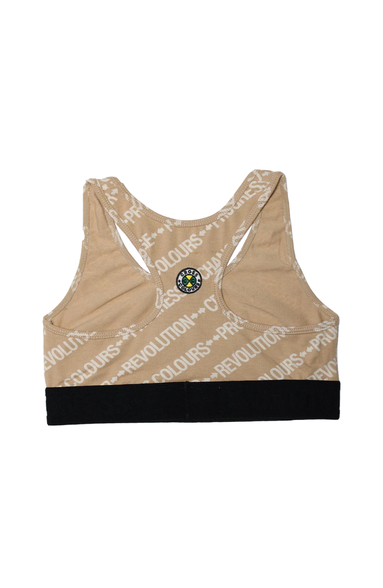 Cross Colours Power Revolution Progress Change Bralette, Alternate, color,