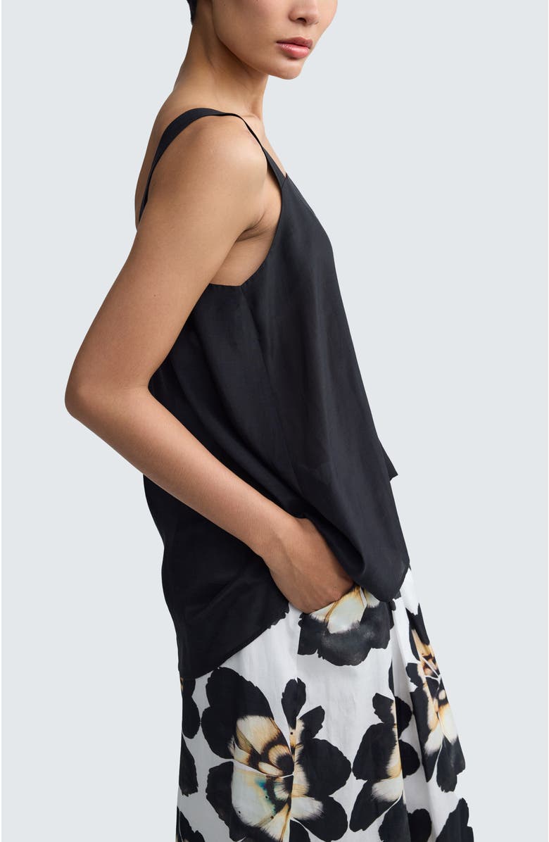 LUUKAA Lorena Minimalist Square-Neck Top, Alternate, color,