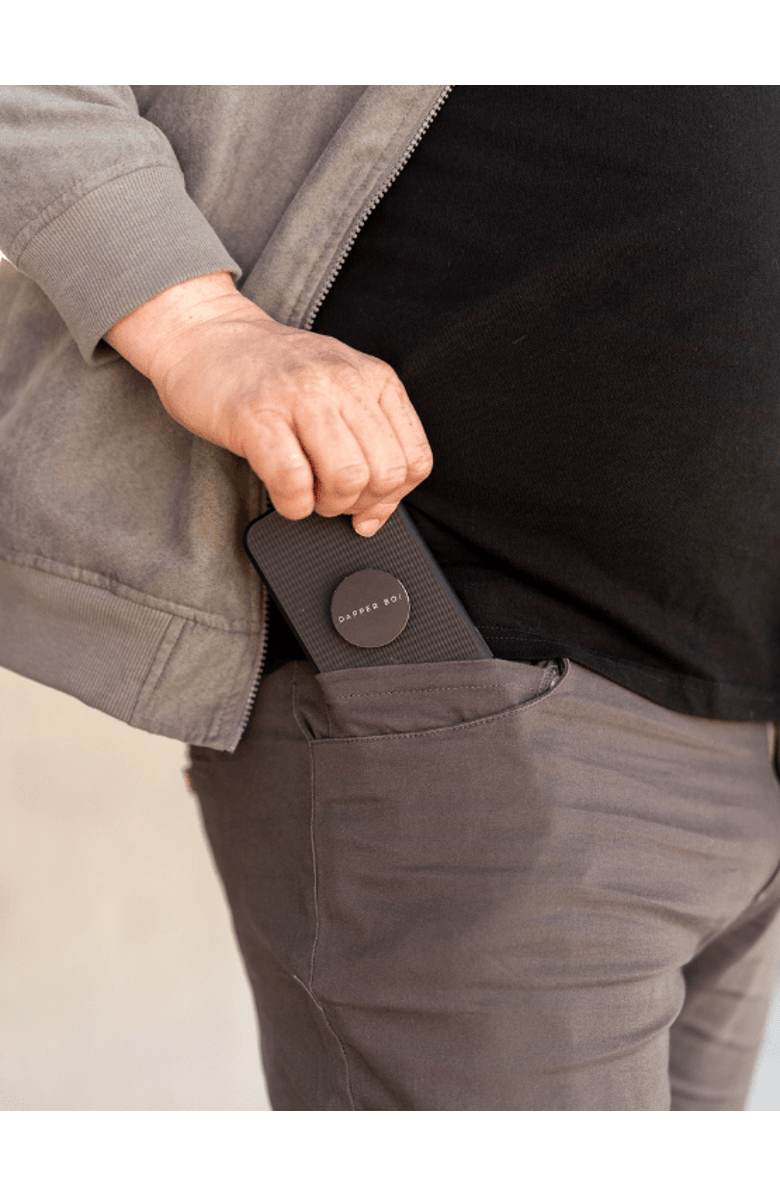 Dapper Boi Slim Dark Grey Chino Pants, Alternate, color, Dark Grey