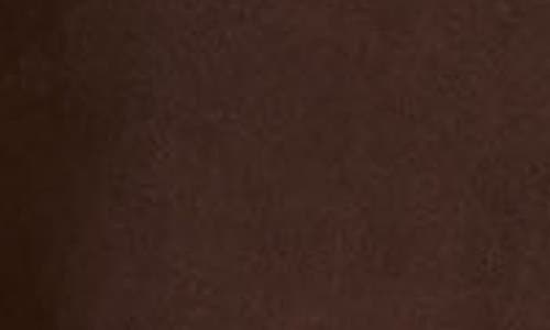 Vince Stretch-suede Cropped Pants In Brown