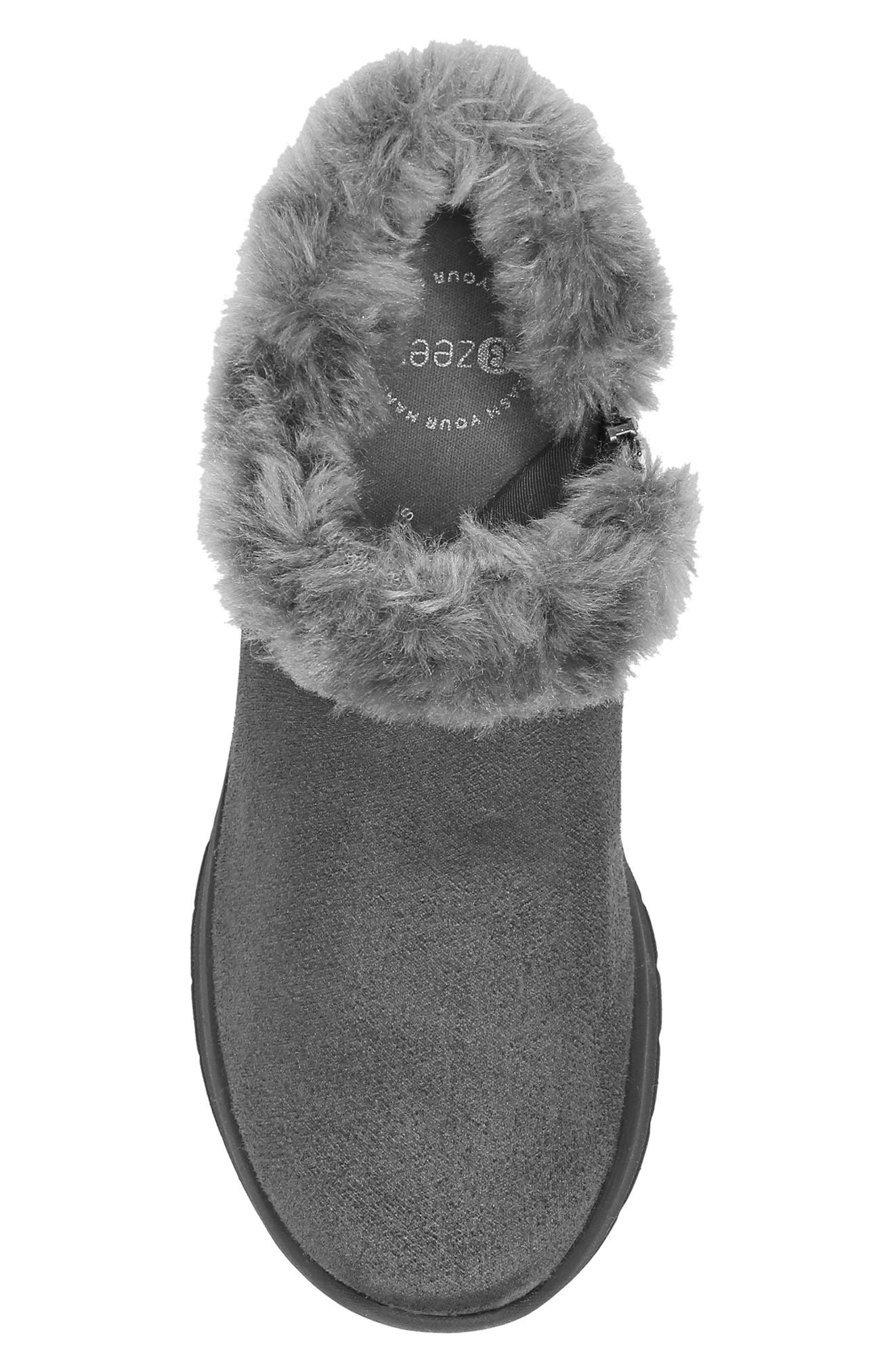 BZees Golden Go Faux Fur Bootie, Alternate, color, 