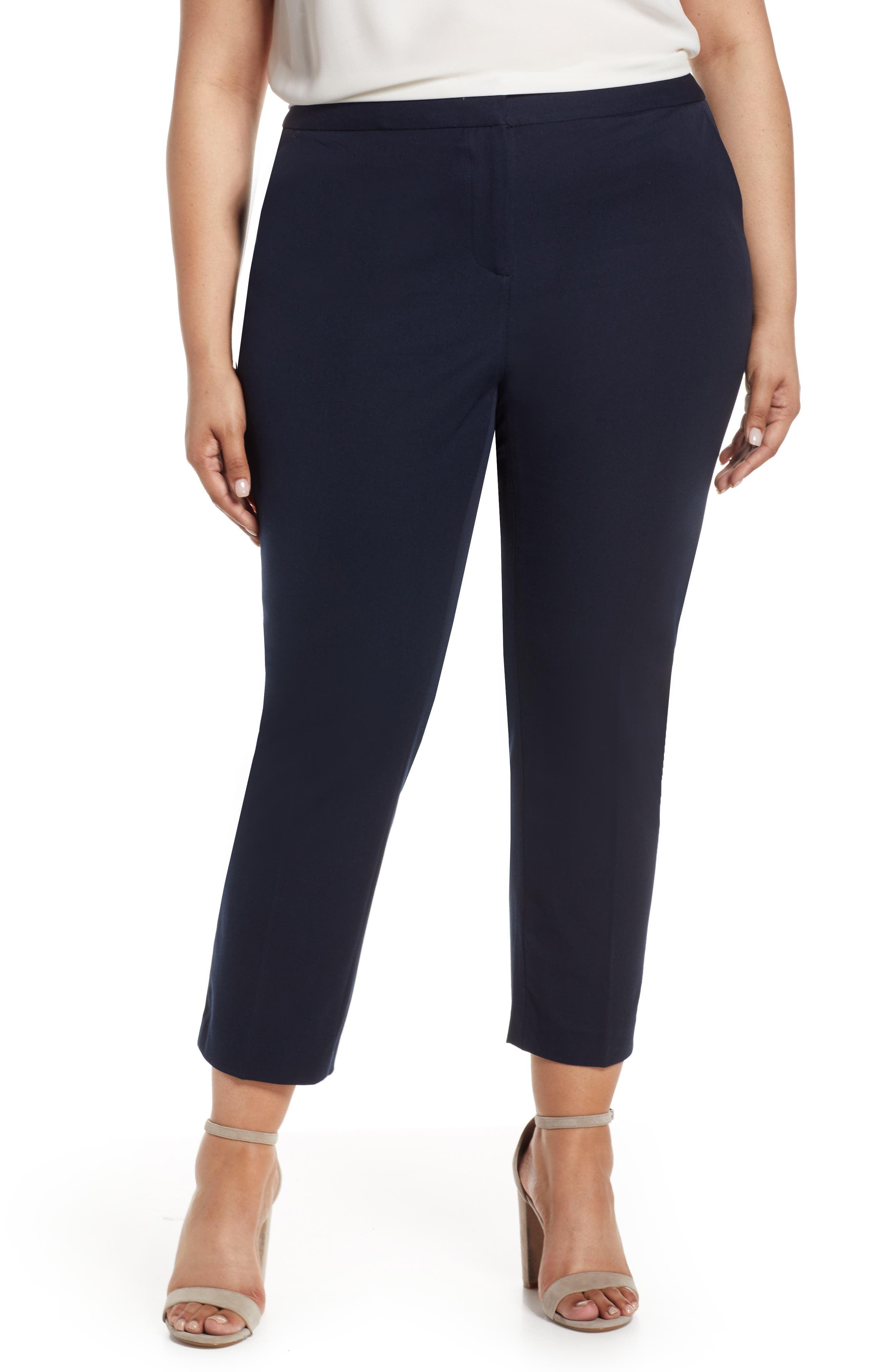Vince Camuto Stretch Twill Crop Pants
