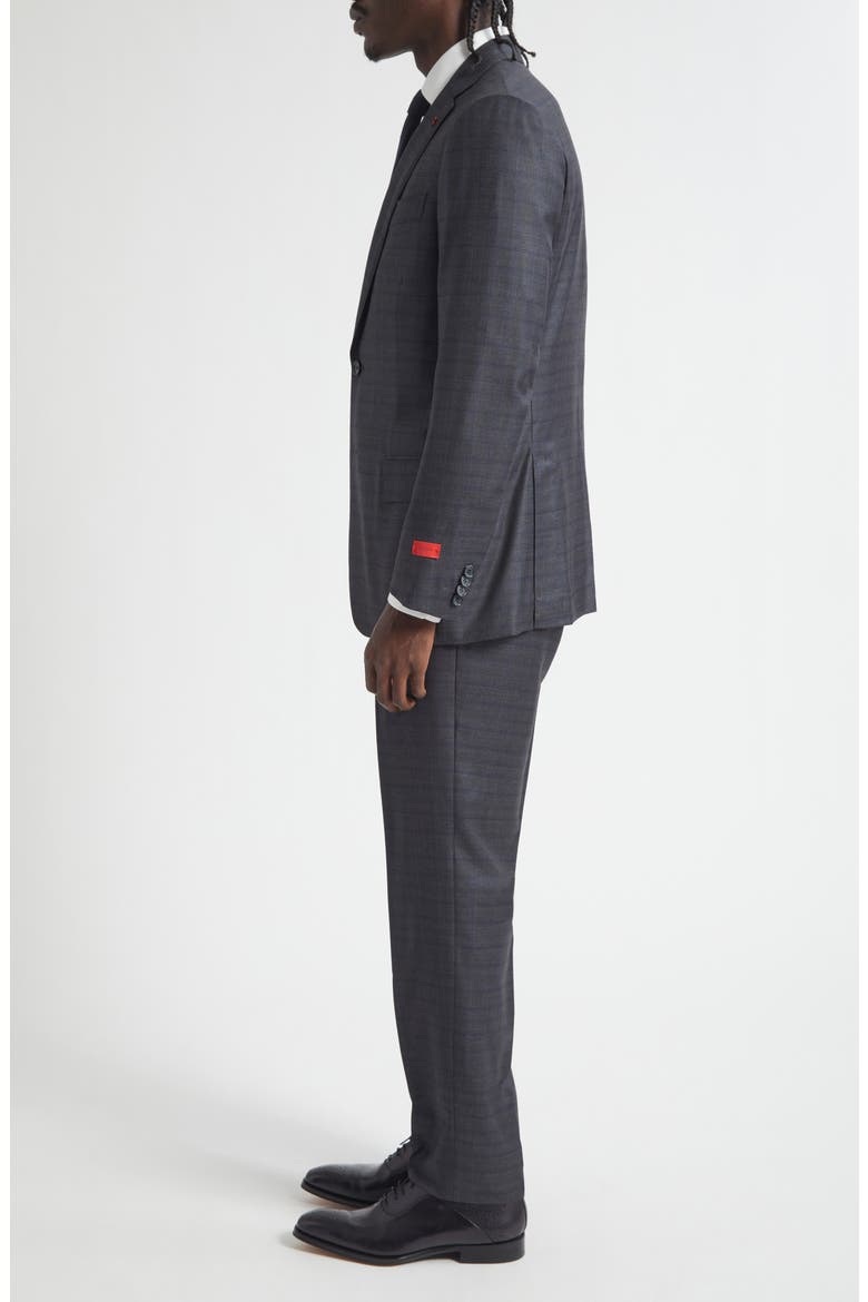 Sanita Check Super 150s Merino Wool Suit, Alternate, color, GREY