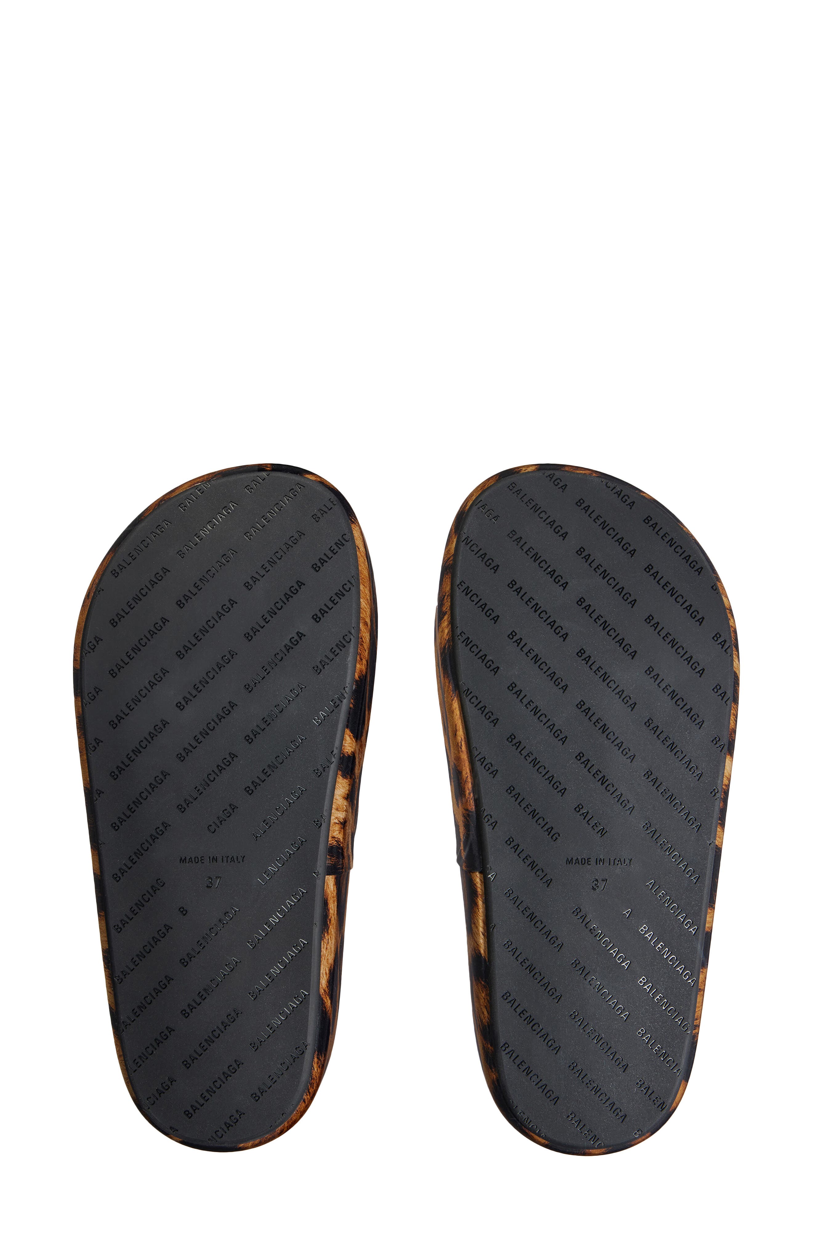 Balenciaga Rise Platform Slide Sandal, Alternate, color, 