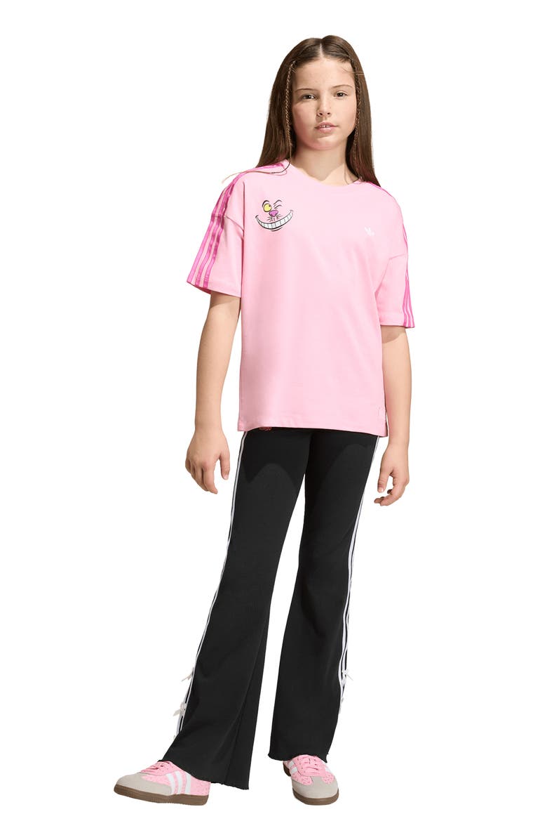 adidas x Disney Alice in Wonderland Kids' Cotton Graphic T-Shirt, Alternate, color, Light Pink