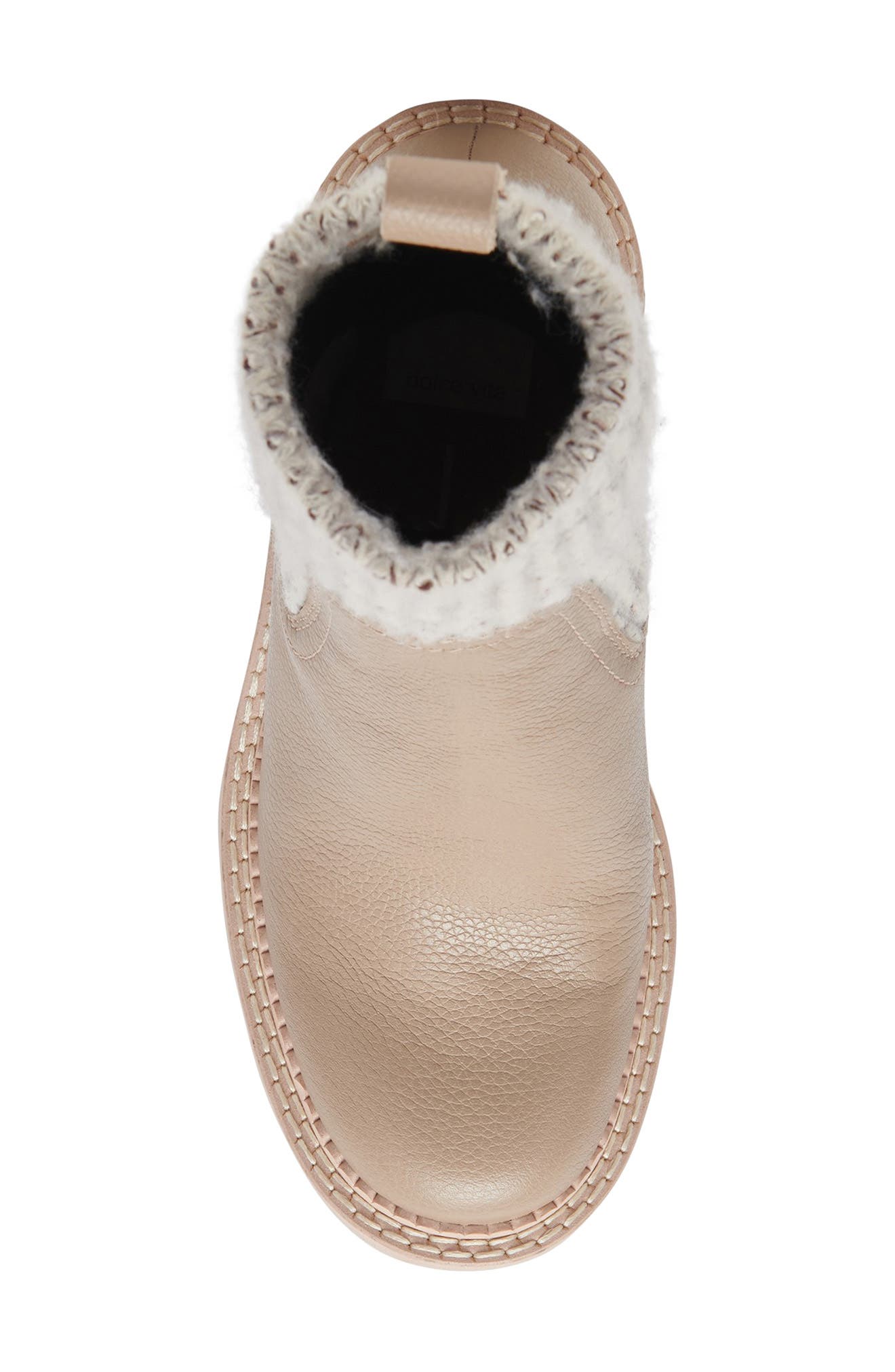 Dolce Vita Drago Platform Boot, Alternate, color, Taupe Leather