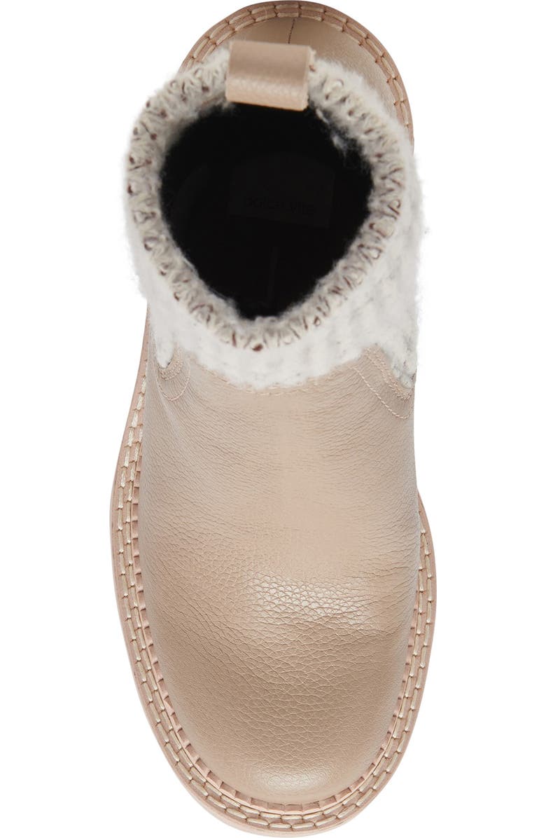 Dolce Vita Drago Platform Boot, Alternate, color, Taupe Leather