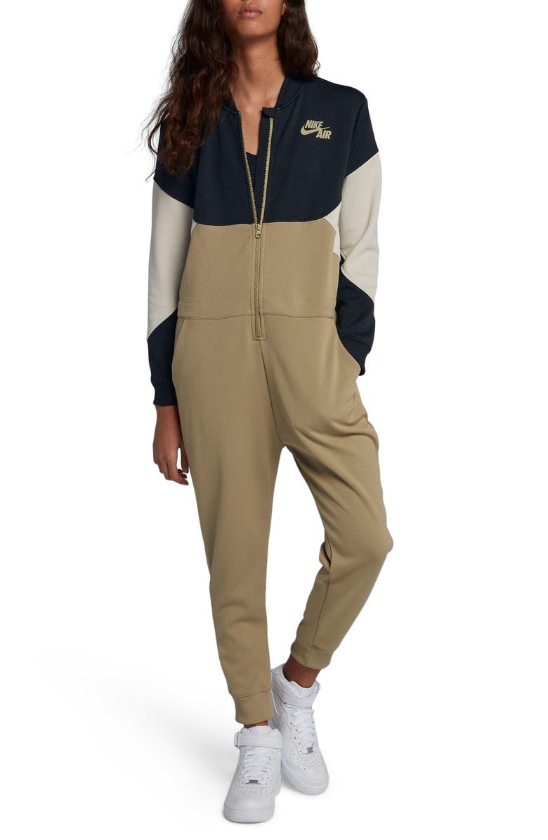 Nike Sportswear Colorblock Jumpsuit, Main, color, 