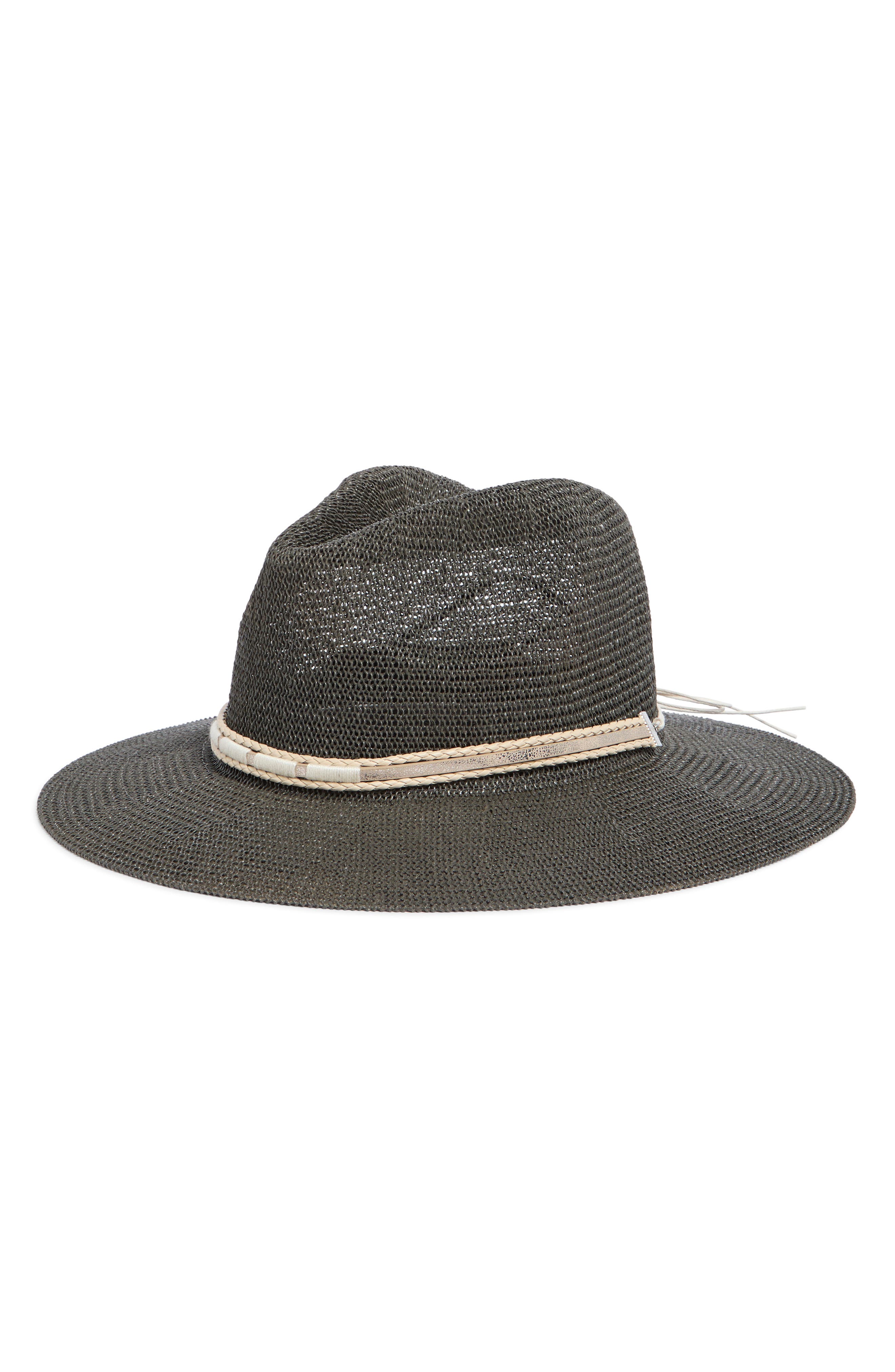 Sparkle Trim Panama Hat