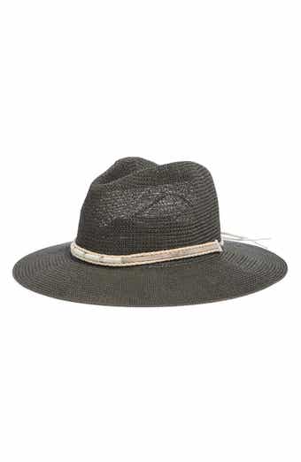 Sparkle Trim Panama Hat