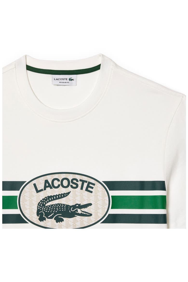 Chest Stripe Graphic T-Shirt, Alternate, color, FARINE