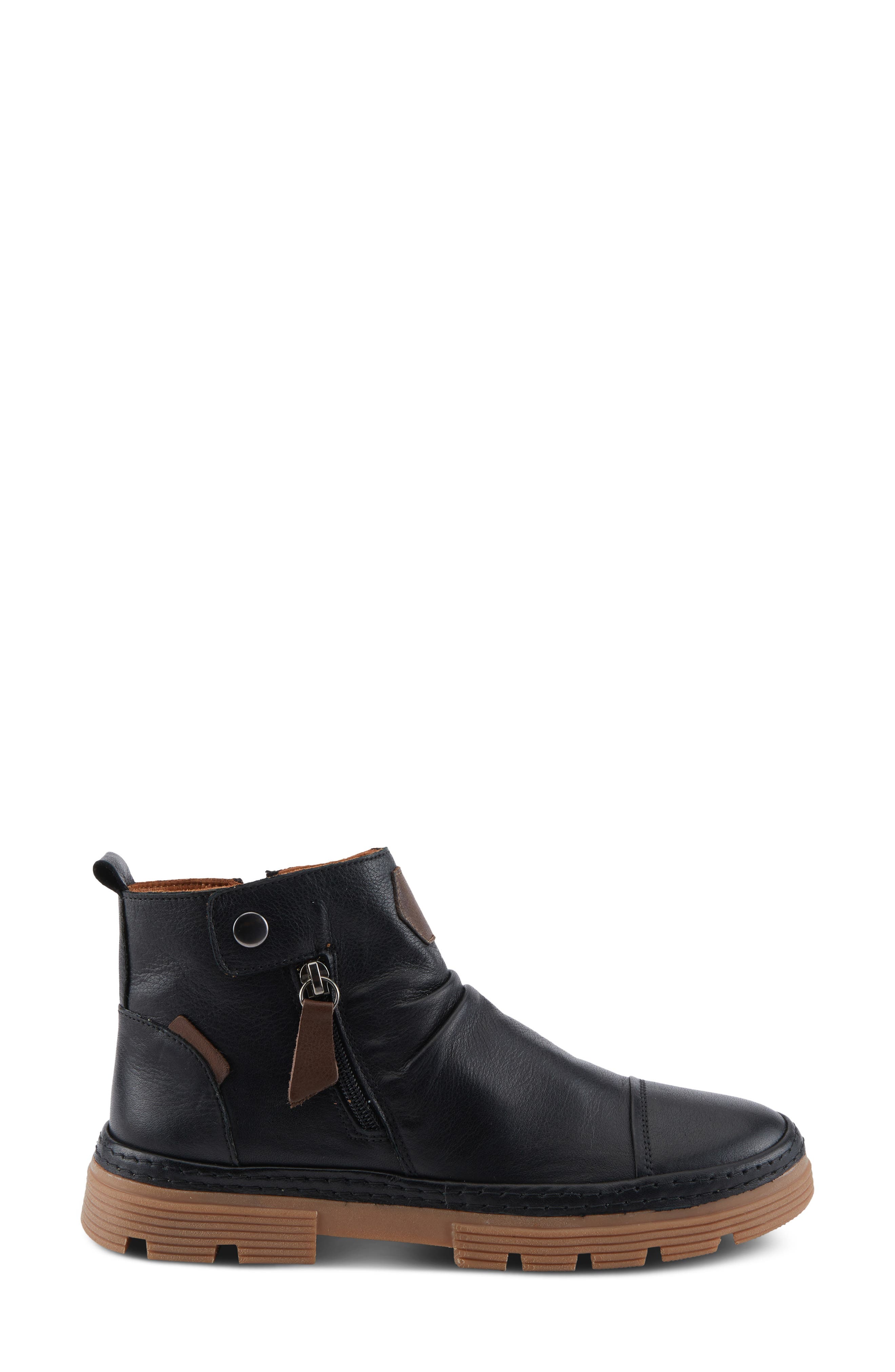Wasser Ankle Bootie, Alternate, color, BLACK