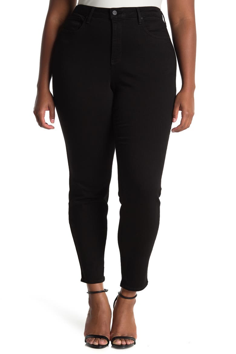 Ami Skinny Legging Jeans, Main, color, BLACK