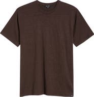AG Bryce Crewneck Stretch Linen T-Shirt