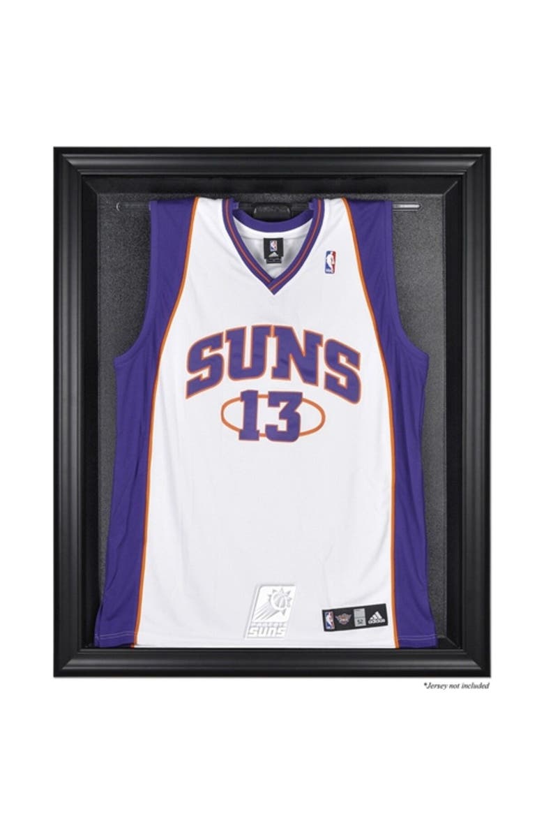 FANATICS AUTHENTIC Phoenix Suns Black Framed Team Logo Jersey Display Case, Main, color, 