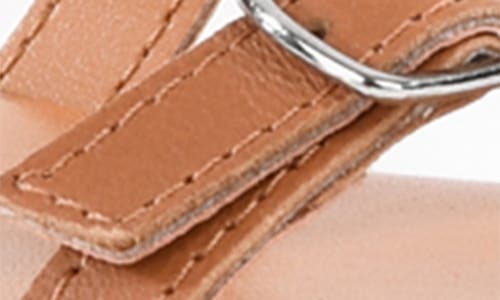 Seychelles Buckle Leather Sandal In Brown