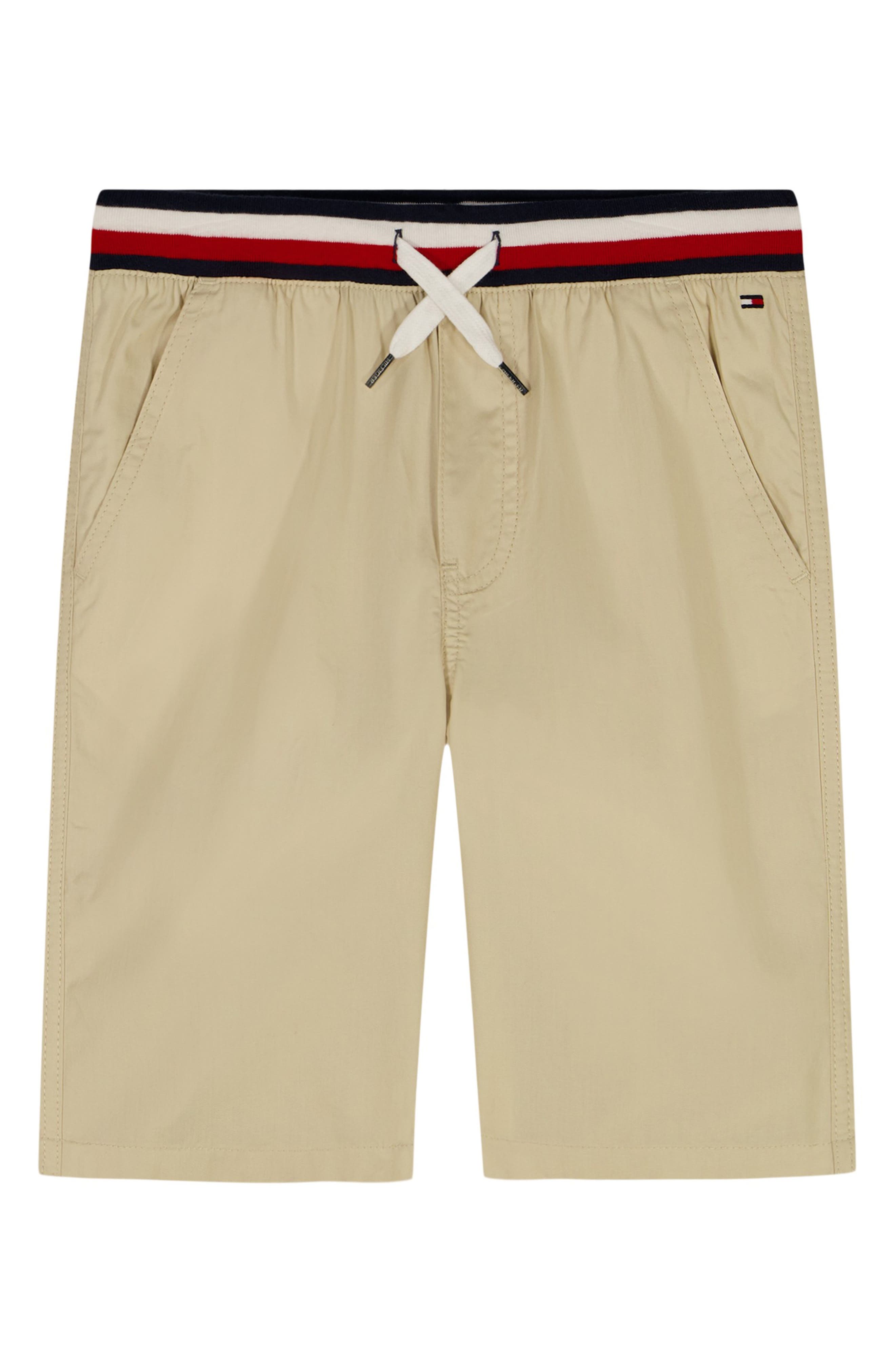 Tommy Hilfiger Kids' Woven Rib Waist Shorts