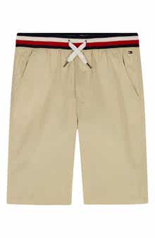 Tommy Hilfiger Kids' Woven Rib Waist Shorts