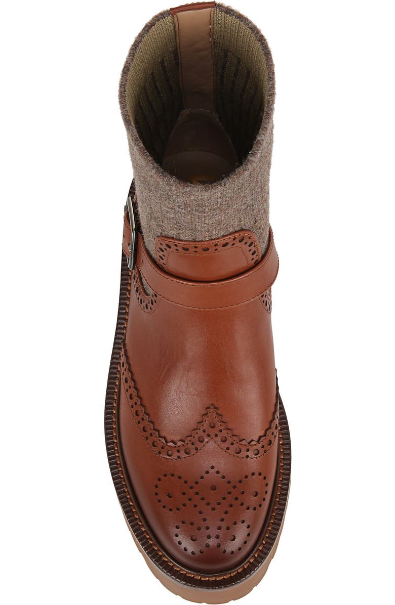 Sam Edelman Elly Lug Sole Boot, Alternate, color, Rich Cognac
