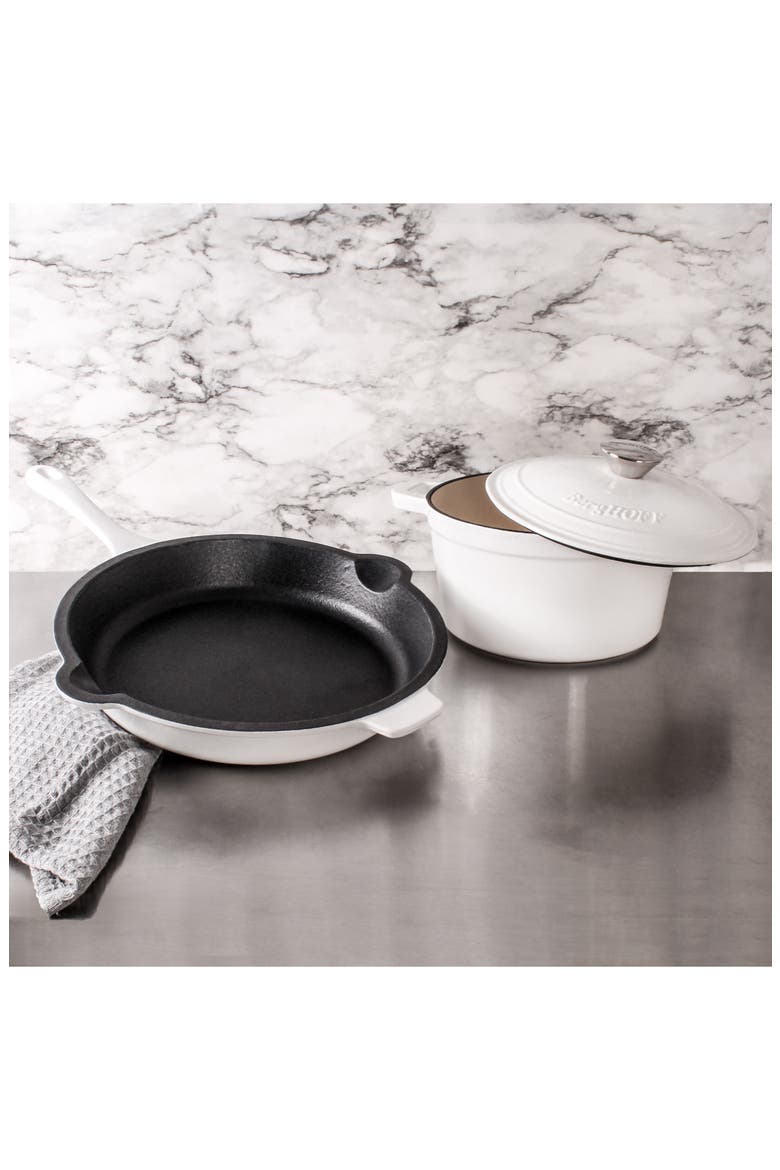 International 3PC Cast Iron Set, Alternate, color, WHITE