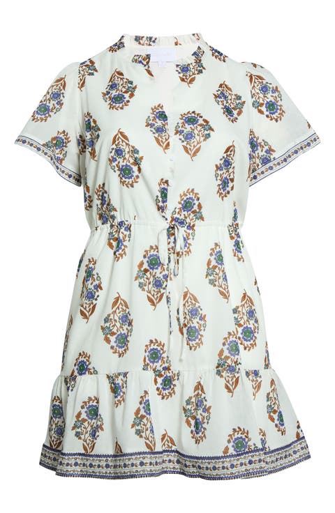 Rennie Floral Shift Minidress