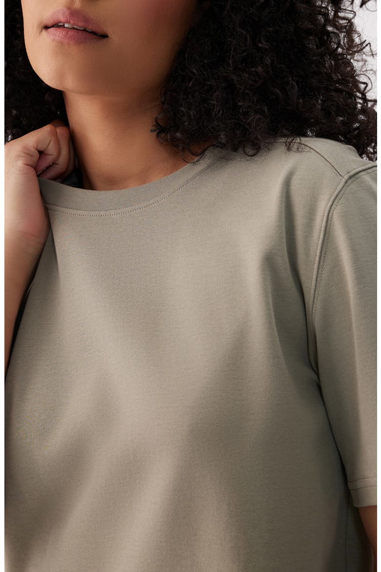 LA Organic Cotton T-Shirt, Alternate, color, HAZEL