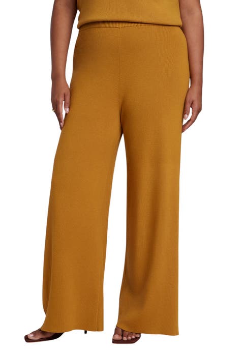 Wide Leg Sweater Pant (plus)