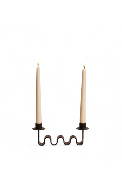 Meso Goods Helen Candle Holder In Black