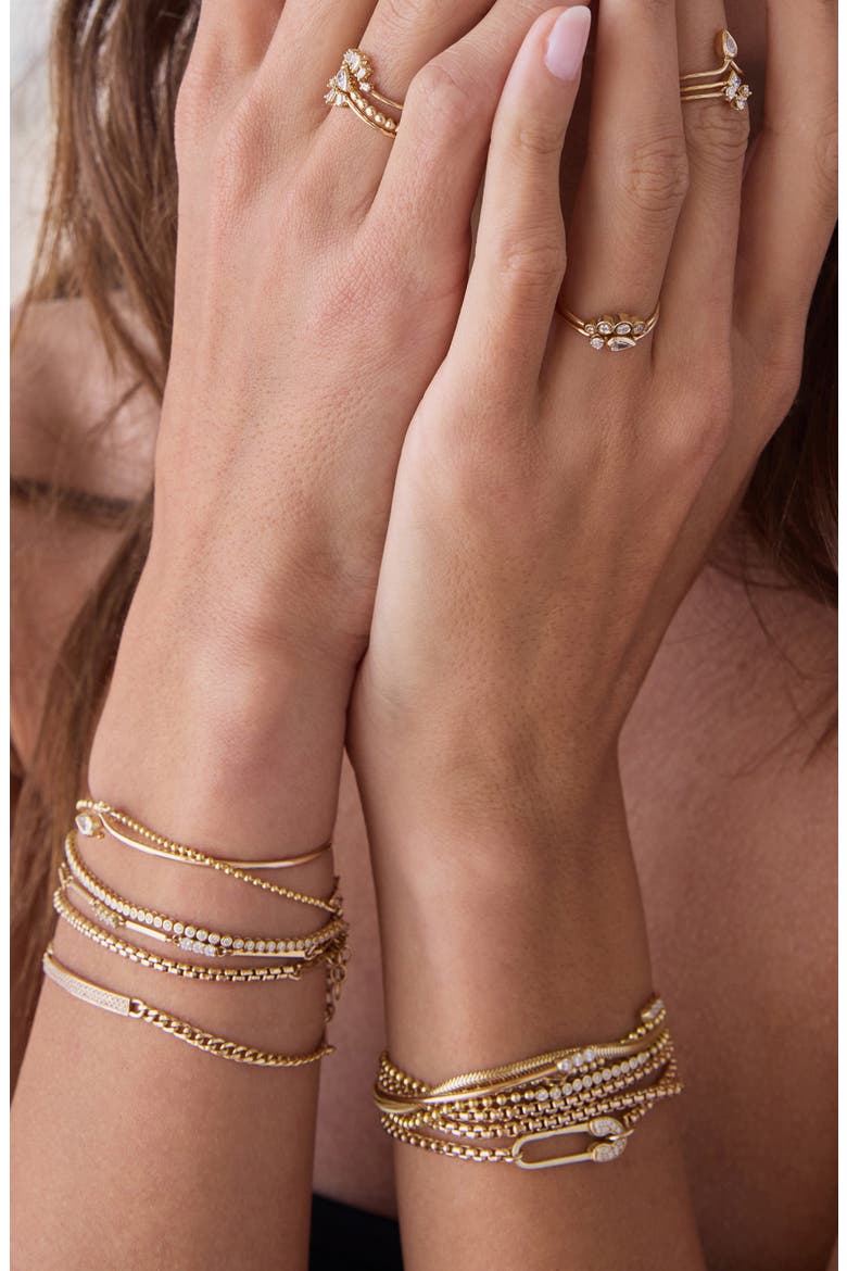 Box Chain Bracelet, Alternate, color, YELLOW GOLD
