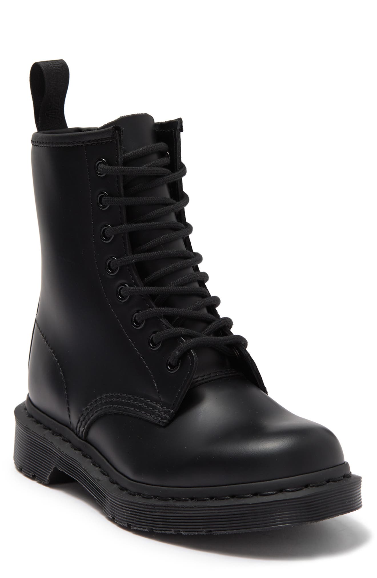 Dr. Martens 1460 Leather Combat Boot, Main, color, 
