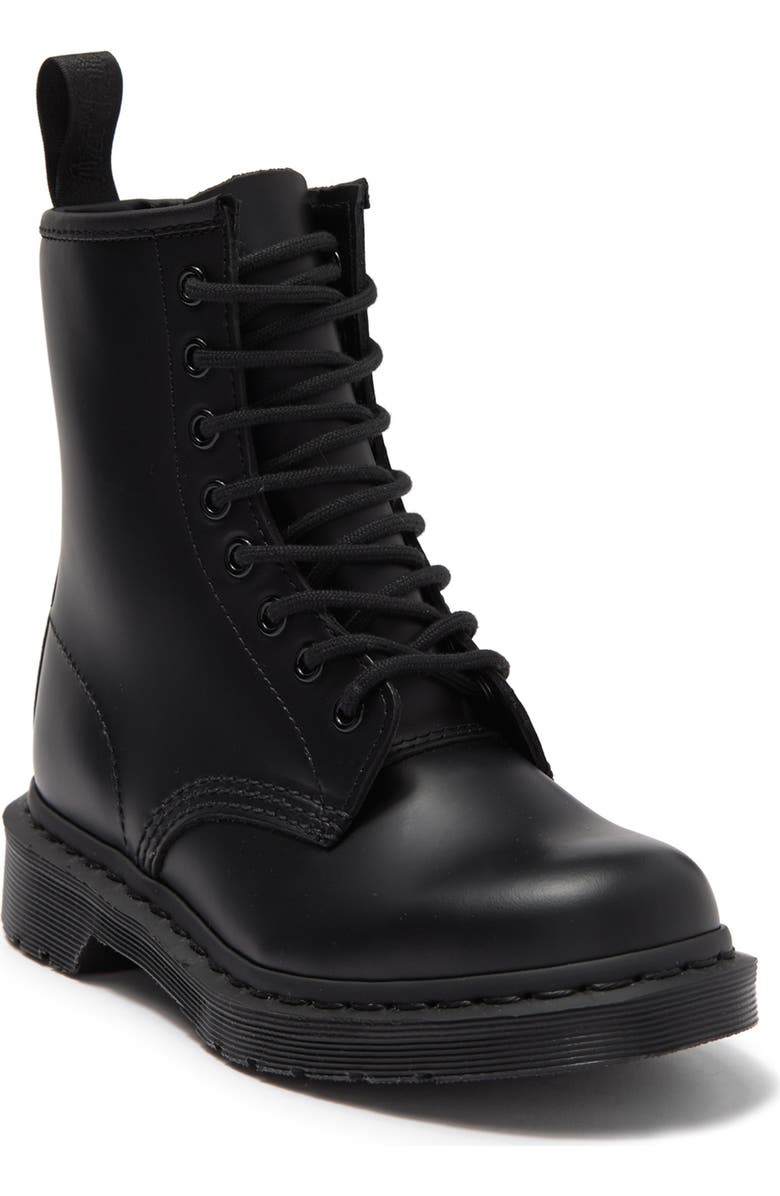 Dr. Martens 1460 Leather Combat Boot, Main, color,