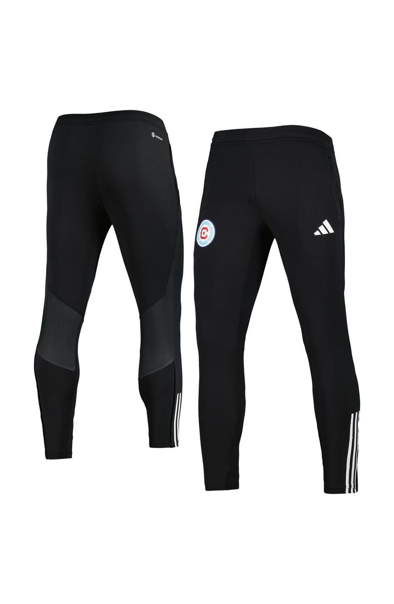 adidas Men's adidas Black Chicago Fire 2023 On-Field Team Crest AEROREADY Training Pants, Main, color,