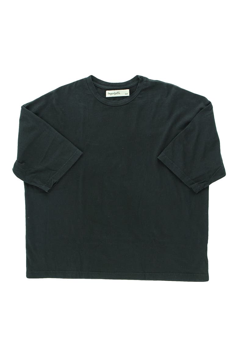 Night Oversize T-Shirt, Alternate, color, JET BLACK