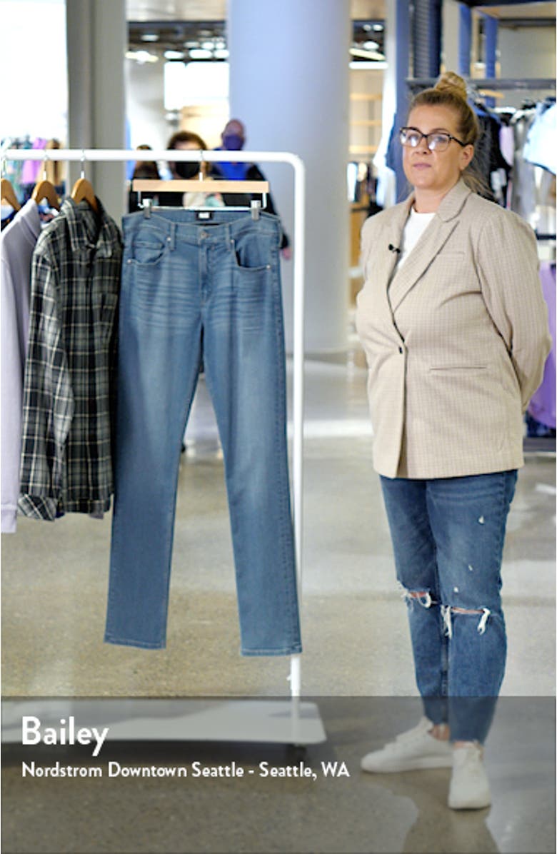 Transcend Federal Slim Straight Leg Jeans, sales video thumbnail