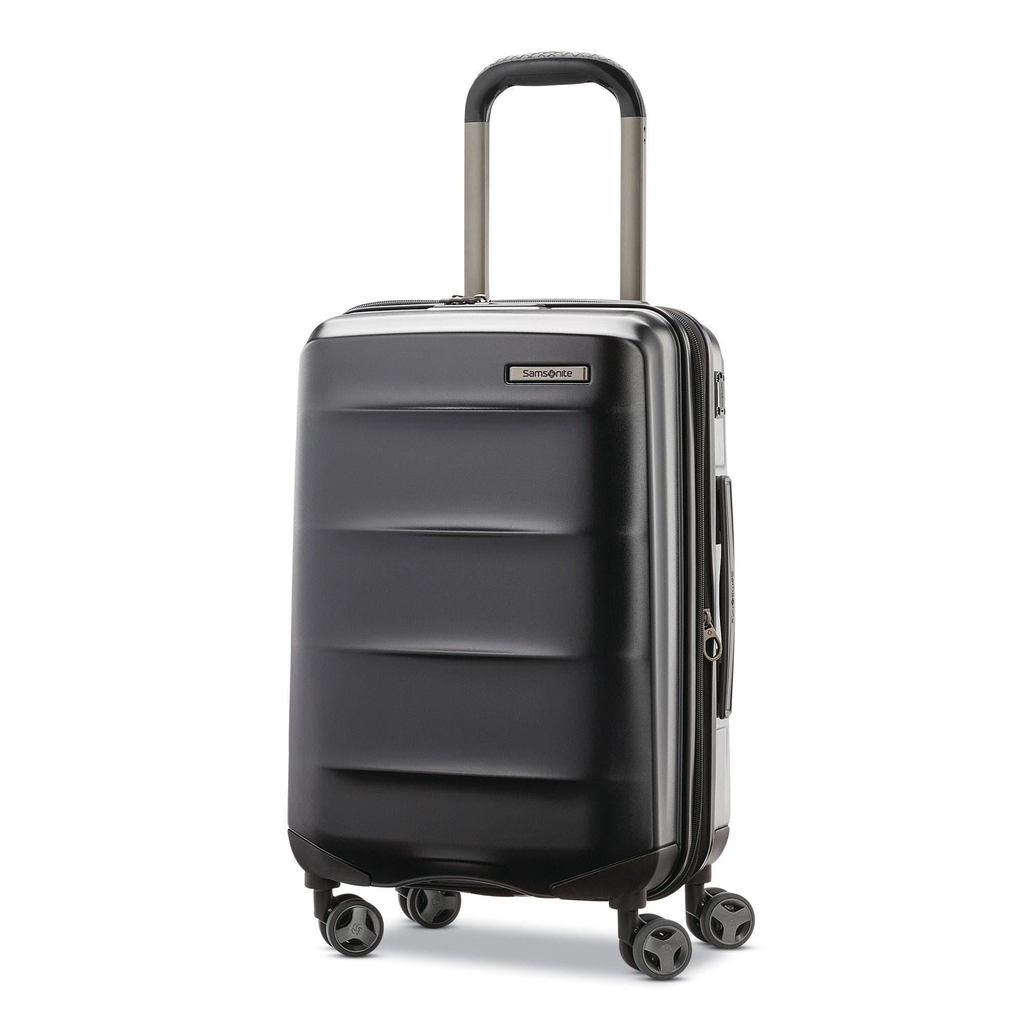 Samsonite Octiv 2-Piece Set (20/24) Hardside Spinner, Alternate, color, Stealth Black