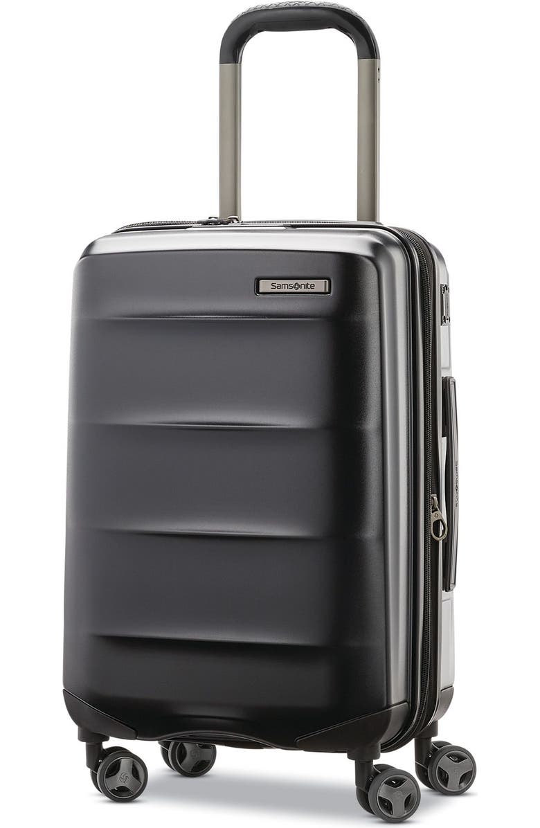 Samsonite Octiv 2-Piece Set (20/24) Hardside Spinner, Alternate, color, Stealth Black