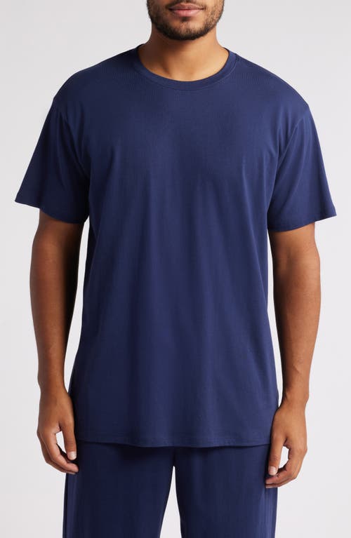 Nordstrom Cotton & Modal Crewneck T-shirt In Navy Peacoat