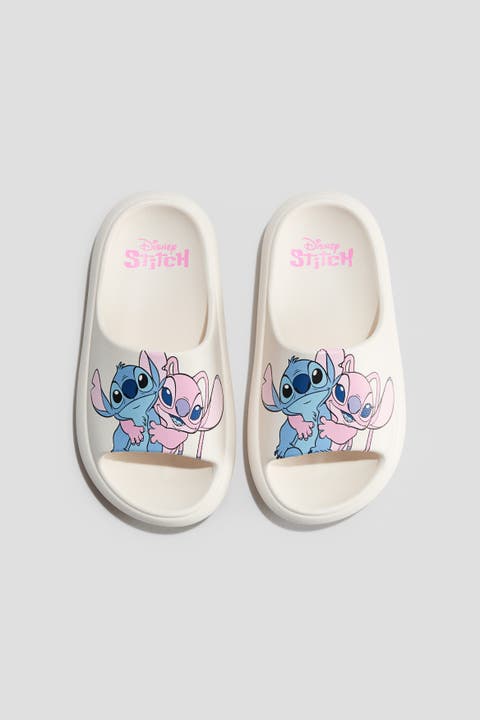 Molded pool slide shoes