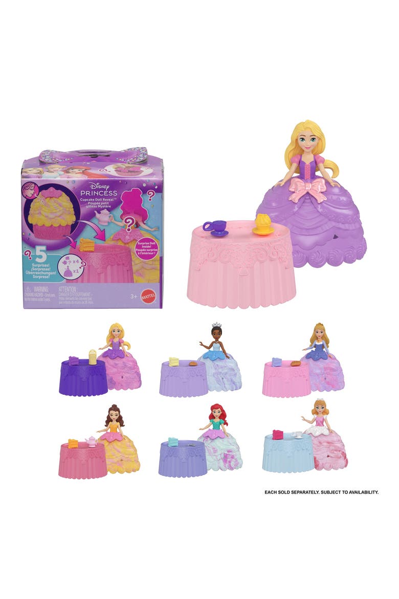 Princess Cupcake Doll Reveal Mystery Box, Alternate, color, ASSORTED SHAPES/ COLORS