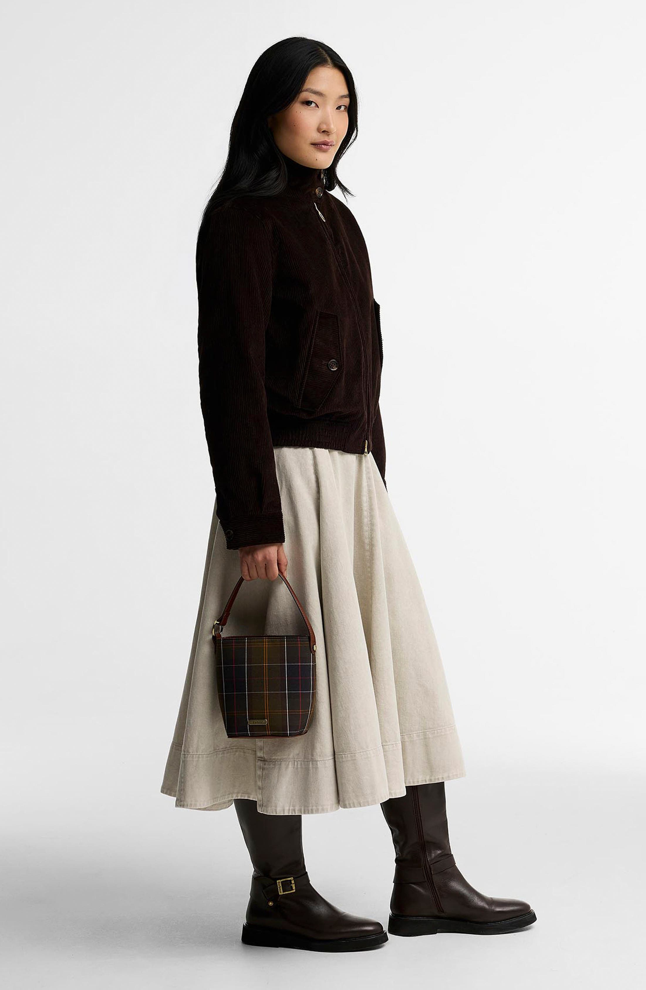 Mini Cedar Tartan Bucket Bag, Alternate, color, CLASSIC TARTAN