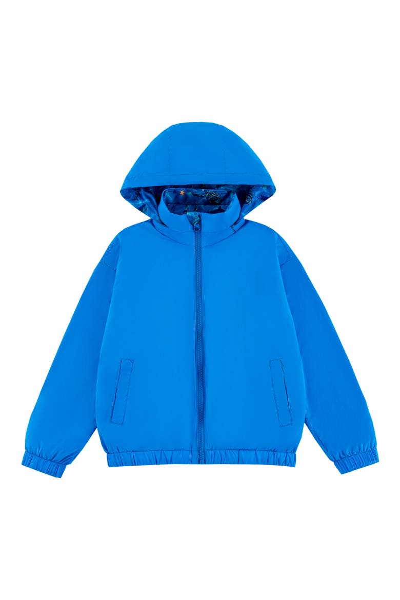 Kids' Max Rain Water Repellent Reversible Windbreaker, Alternate, color, BLUE