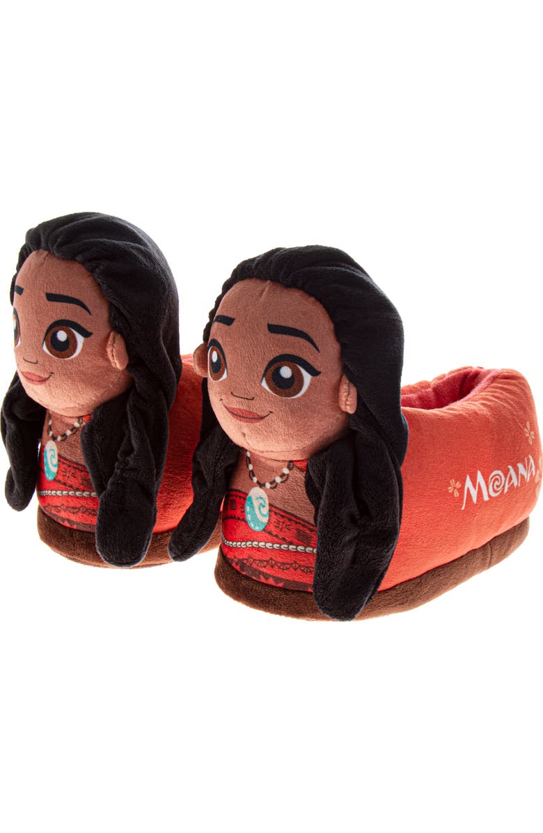 Disney Moana Slippers Girls, Main, color, Orange Brown