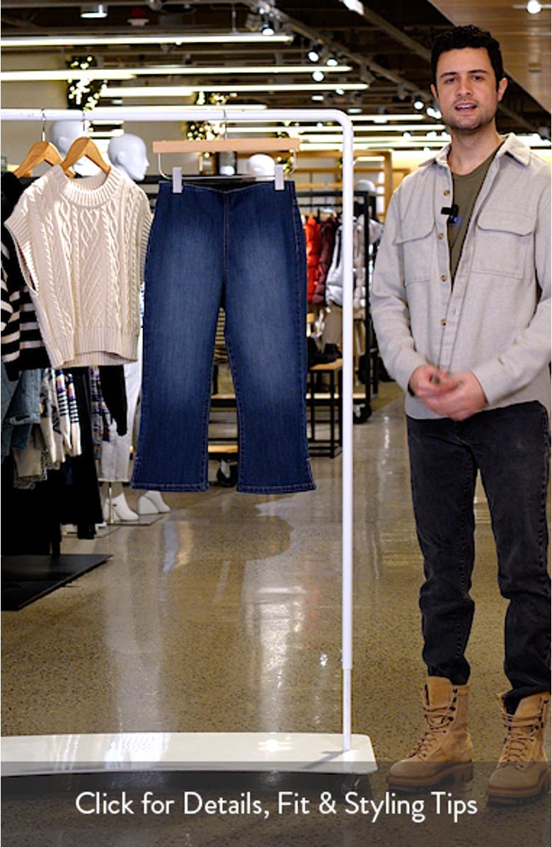 High Waist Capri Jeans, sales video thumbnail