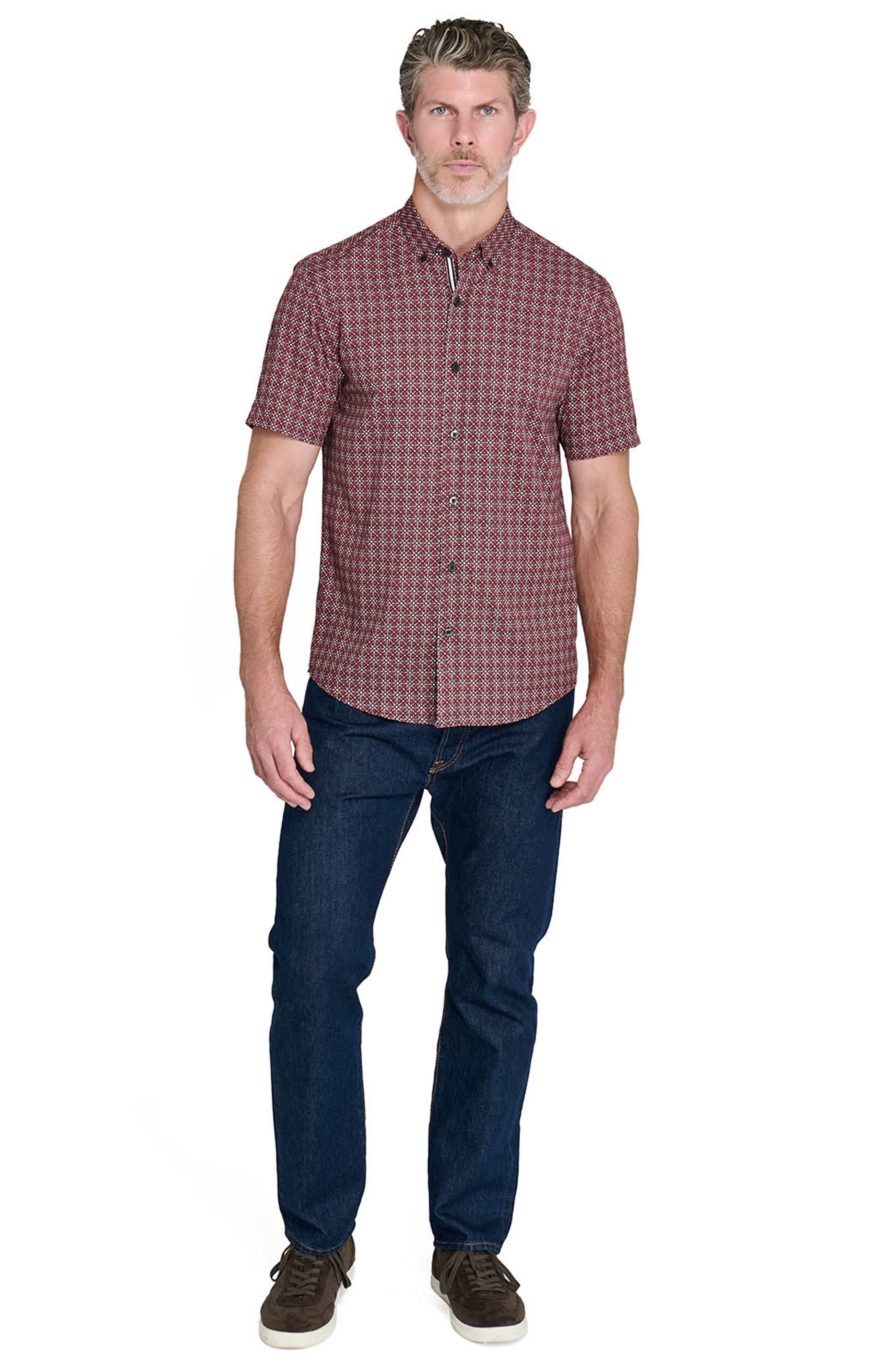 Brooklyn Brigade Downtown Mosaic Performance Shirt (Men) | Nordstrom