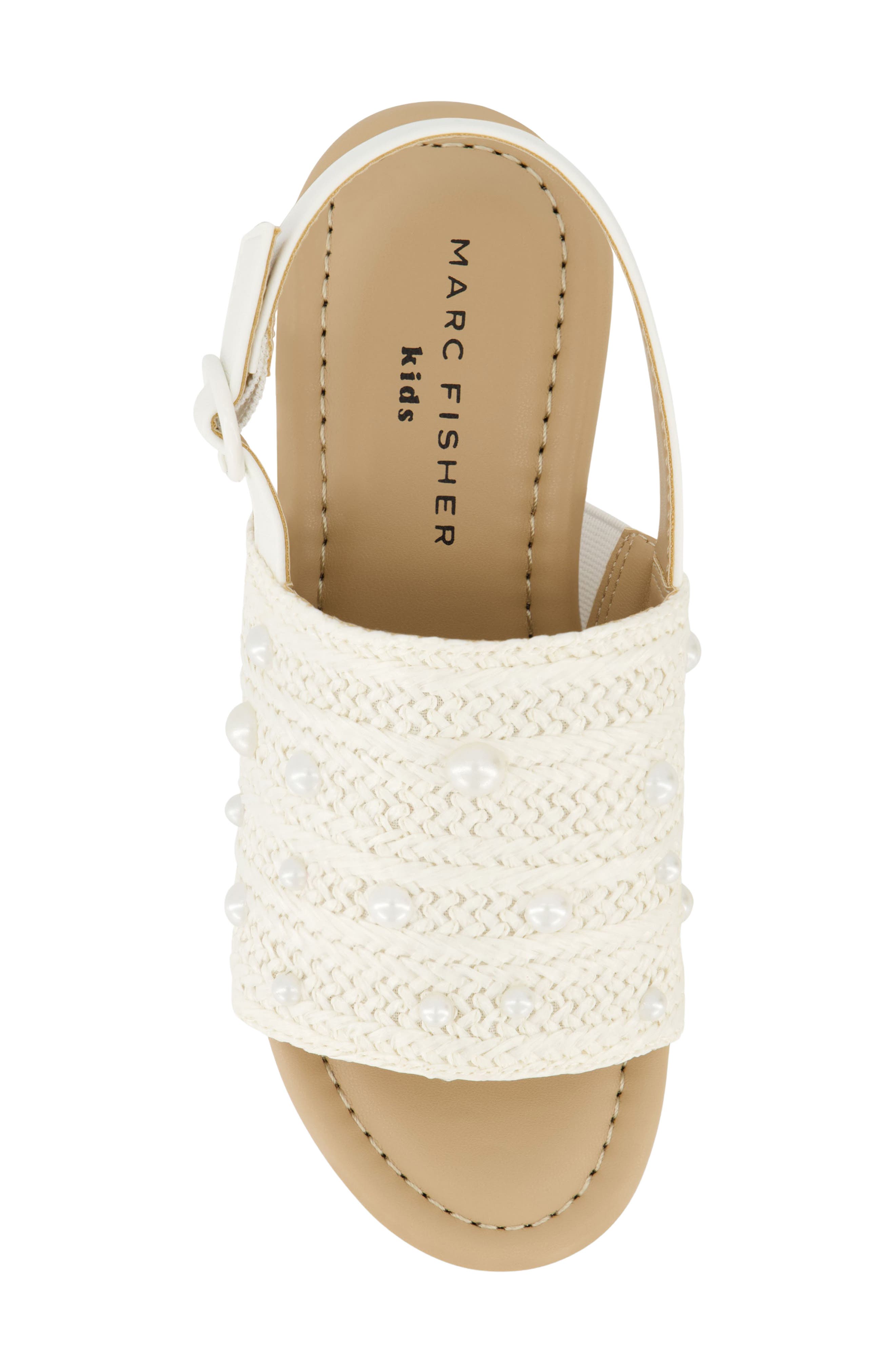 Marc Fisher Kids' Marren Slingback Wedge Sandal, Alternate, color, 