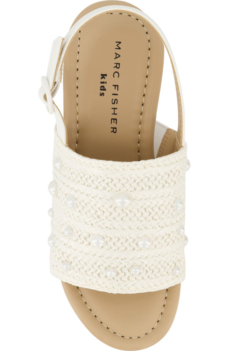 Marc Fisher Kids' Marren Slingback Wedge Sandal, Alternate, color,