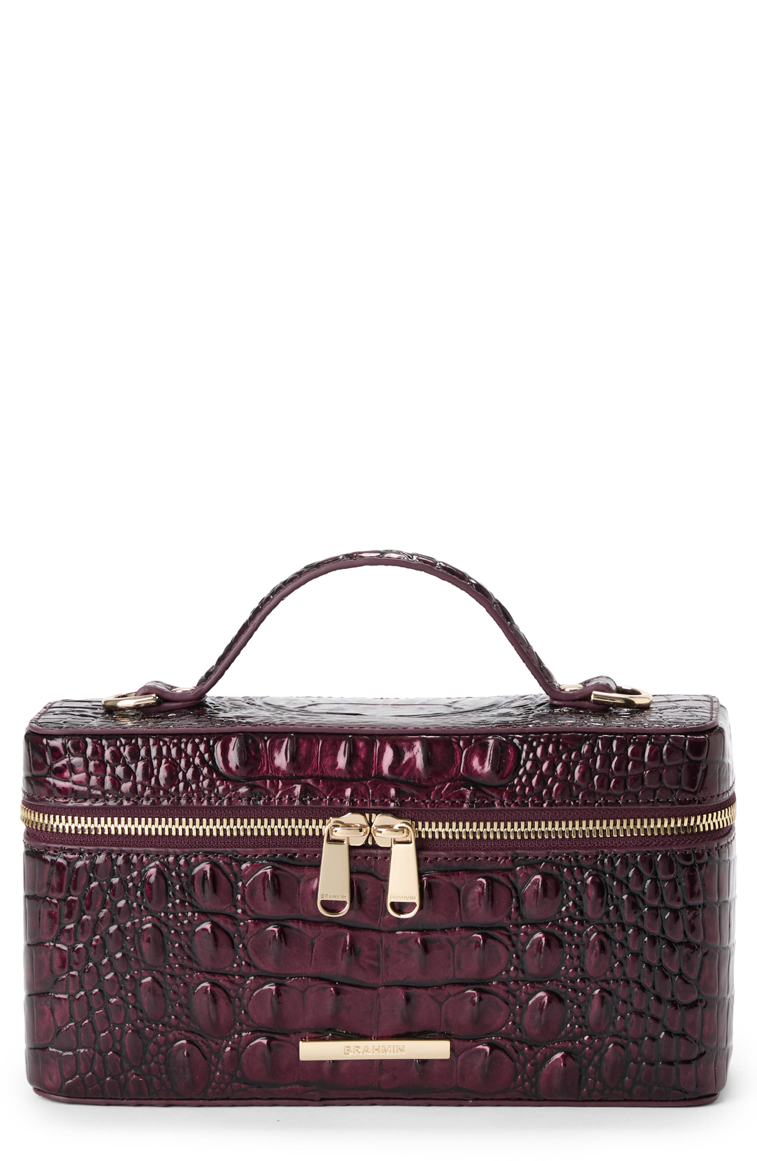 Brahmin Charlene Croc Embossed Leather Crossbody Bag (Women) | Nordstrom