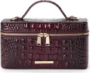 Brahmin Charlene Croc Embossed Leather Crossbody Bag