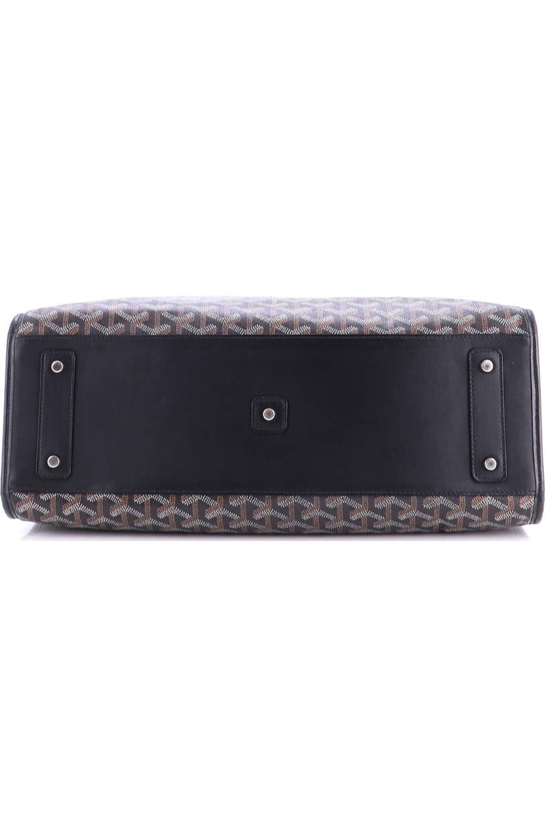 Pre-Owned Goyard Marquises Bag Coated Canvas, Alternate, color, Black